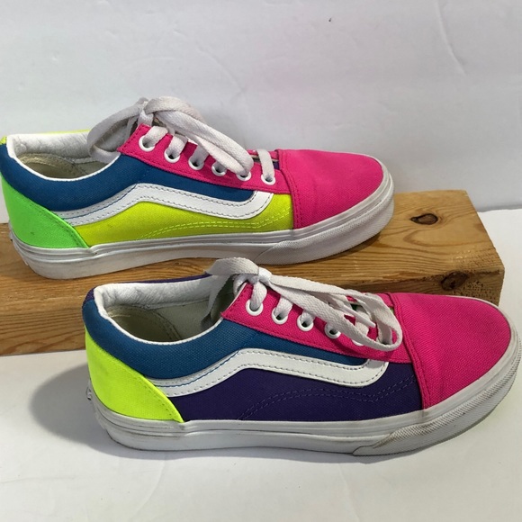 Vans Classic Colorful Skate Shoe Sneakers - Picture 1 of 8